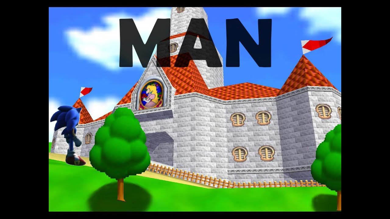 Sonic found his way into Mario 64