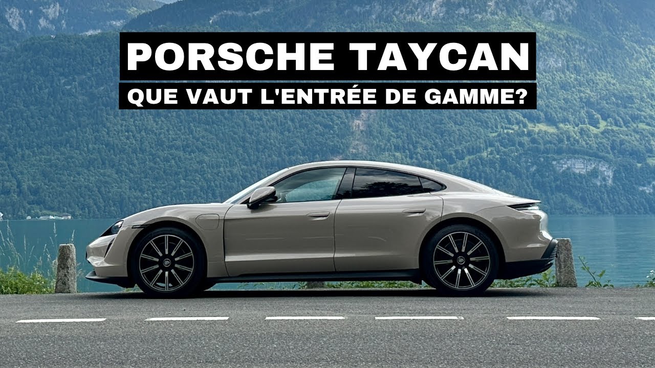 Essai Porsche Taycan: que vaut l'entrée de gamme?