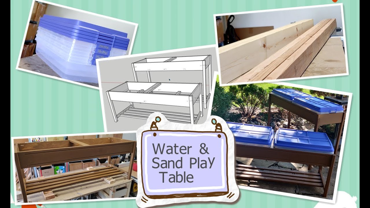 DIY Water & Sand Play Table