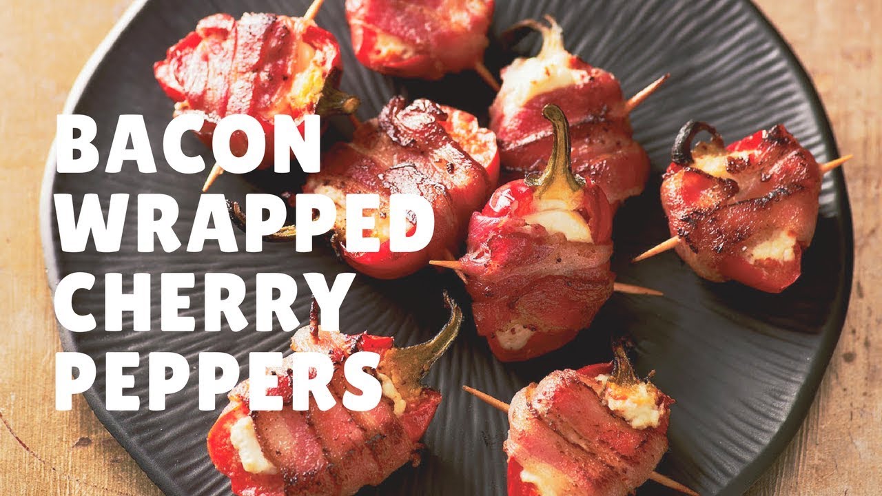 How to make Bacon Wrapped Cherry Peppers updated 2017