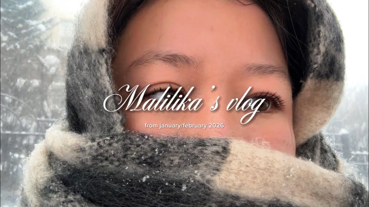 malilika’s vlog, начало нового года, очень много вкусной еды 