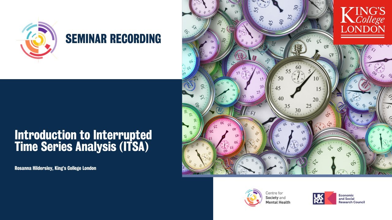 Introduction to Interrupted Time Series Analysis (ITSA)