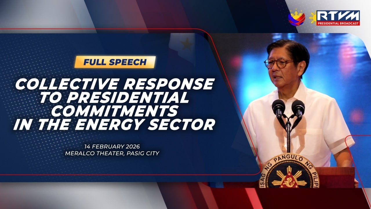 Collective Response to Presidential Commitments in the Energy Sector (Speech) 2/14/2026