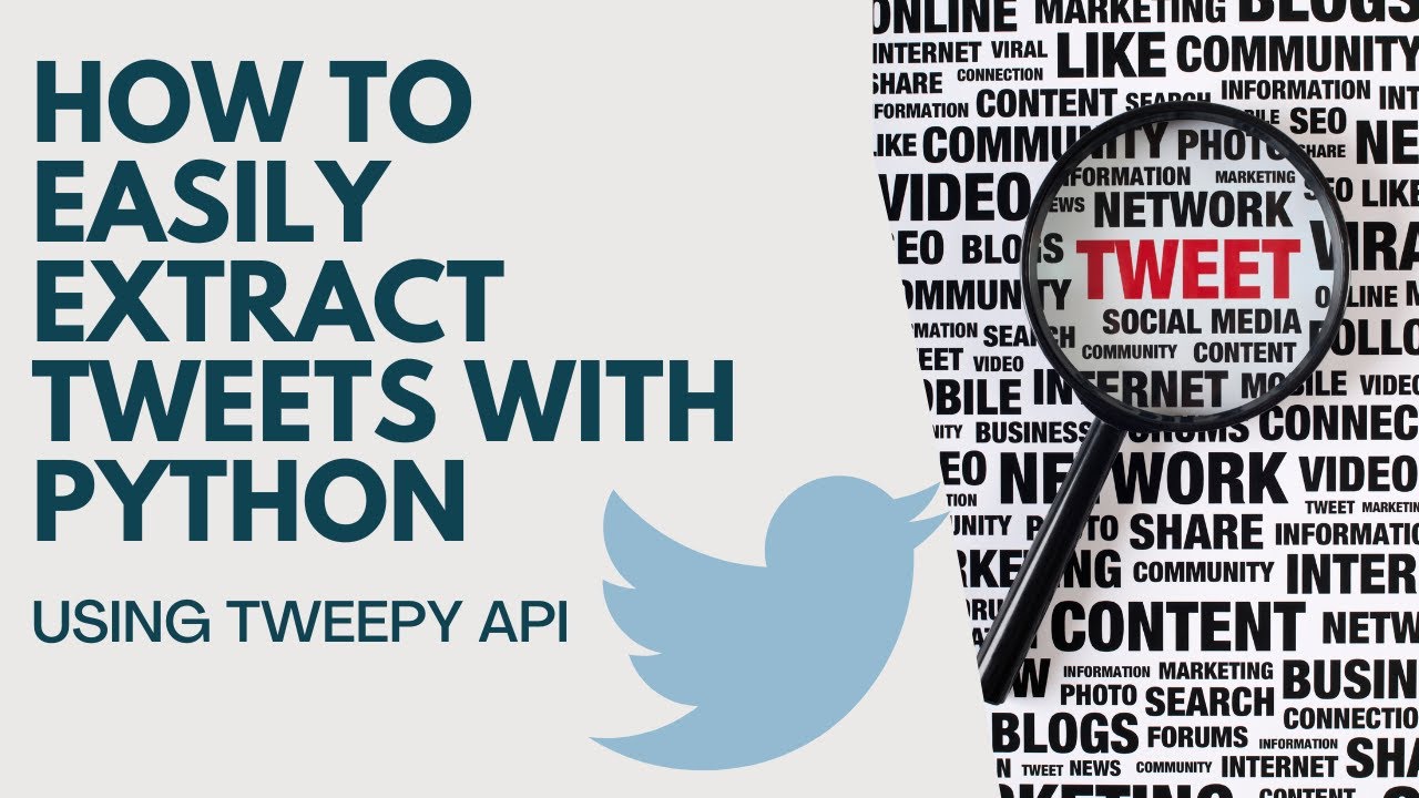 Как извлечь данные из Twitter с помощью Python [Tweepy API]