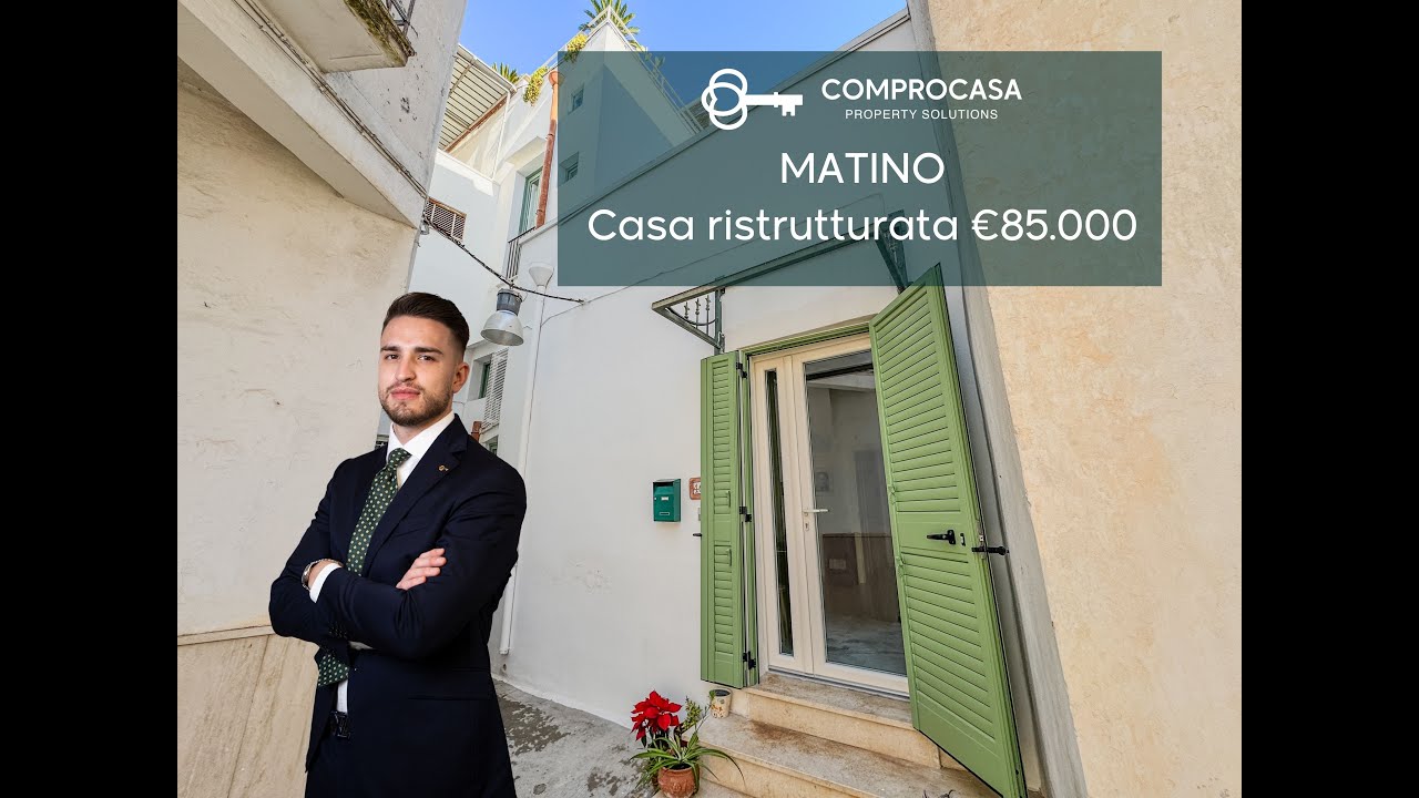 Casa ristrutturata nel centro storico di Matino | Ottimo investimento