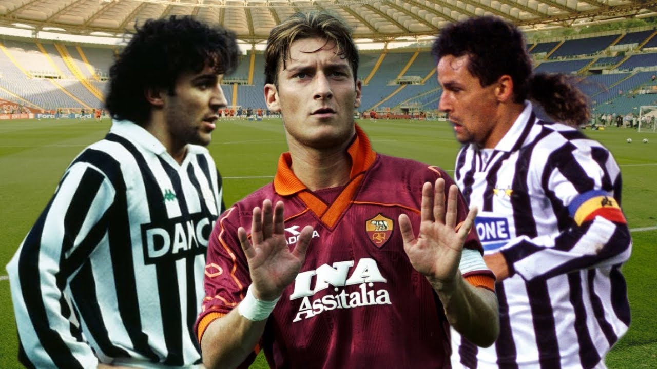 Francesco Totti GENIUS vs Juventus 1994/95 Coppa Italia | 18 Years Old