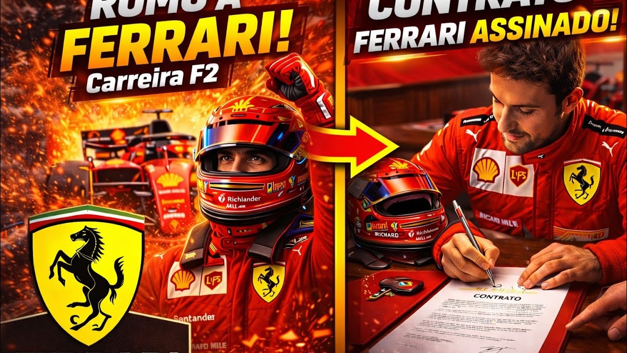 #01 Nasce um novo Salvador para a Ferrari | #F1 2021 Modo Carreira