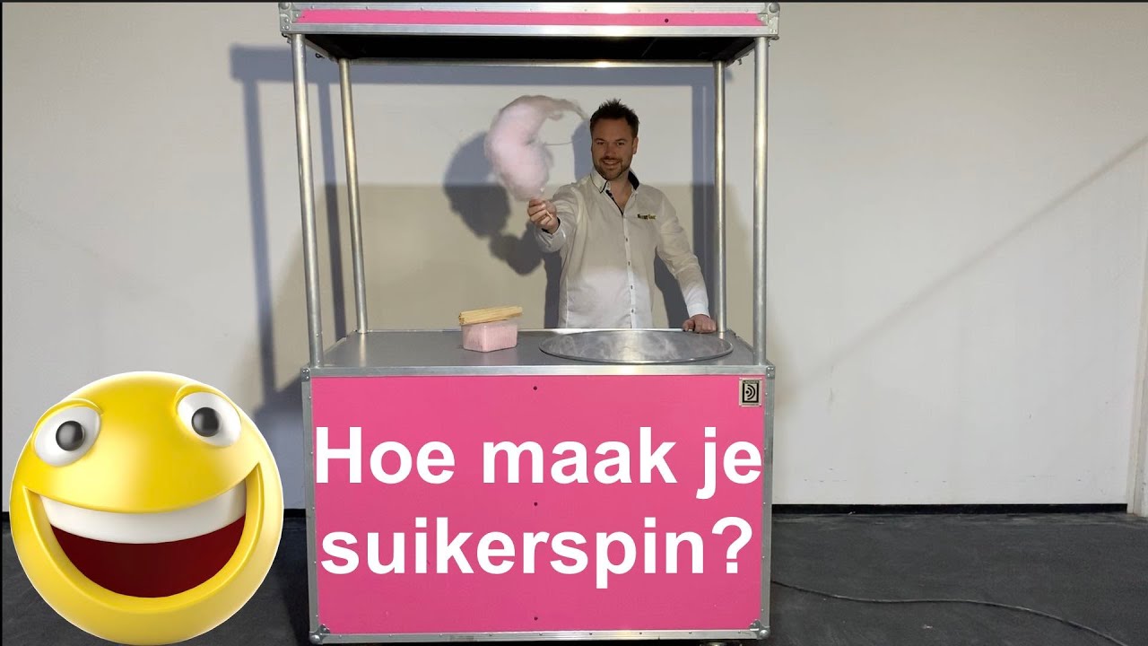 Hoe maak je een suikerspin - Zelf suikerspinnen maken Tutorial