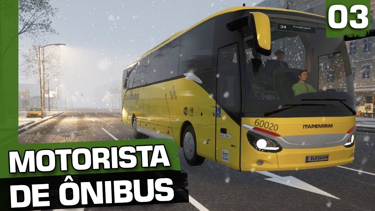 VIDA DE MOTORISTA DE ÔNIBUS #03 - FERNBUS COACH SIMULATOR