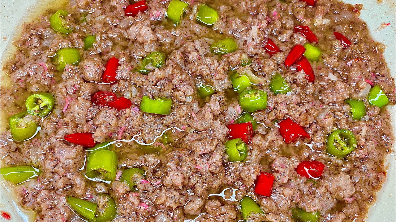 My Pork Giniling Bicol Express Recipe