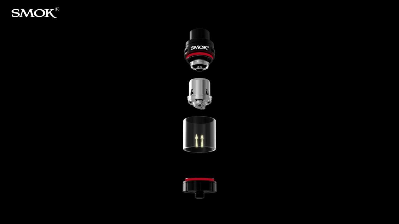 SMOK TFV8 X-baby - The Best Top Airflow sub ohm Tank! Massive Clouds, Rich Flavor, Leak-proof