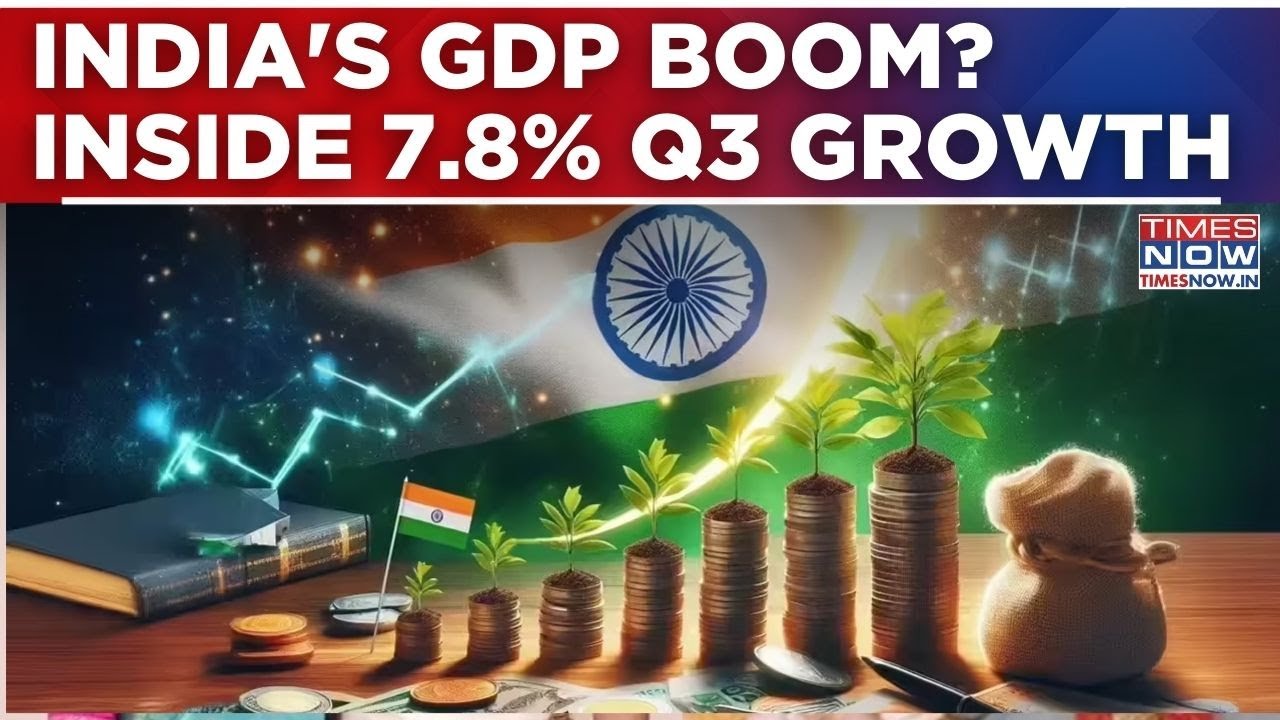 India's GDP Grows At 7.8% In FY26 Q3: Inside How New Base Year Series Beat Estimates Despite 'Trump'