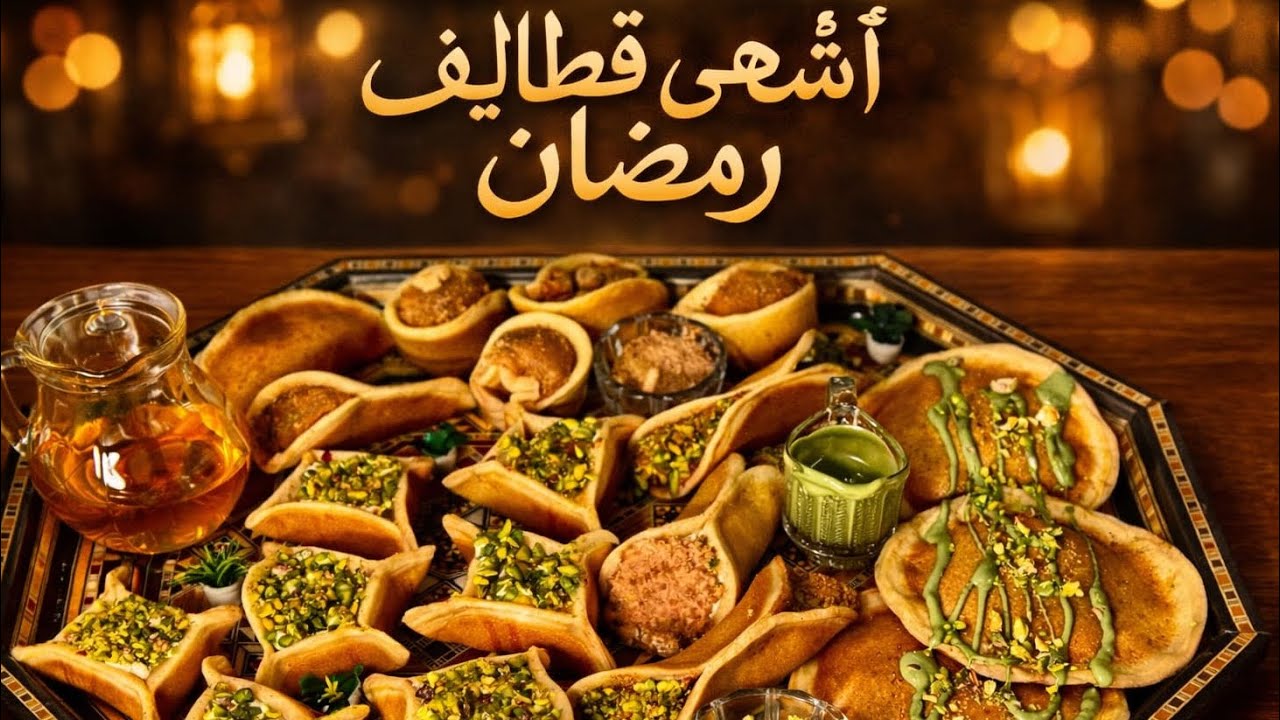 طريقة عمل عجينة القطايف بالبيت بعجينة ناجحة وحشوات جديدة مميزة وفاخرة 💫