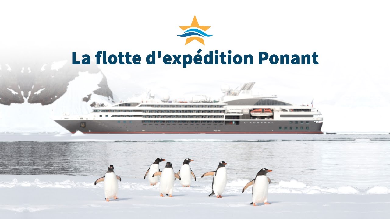 La flotte d'exp&eacute;dition Ponant