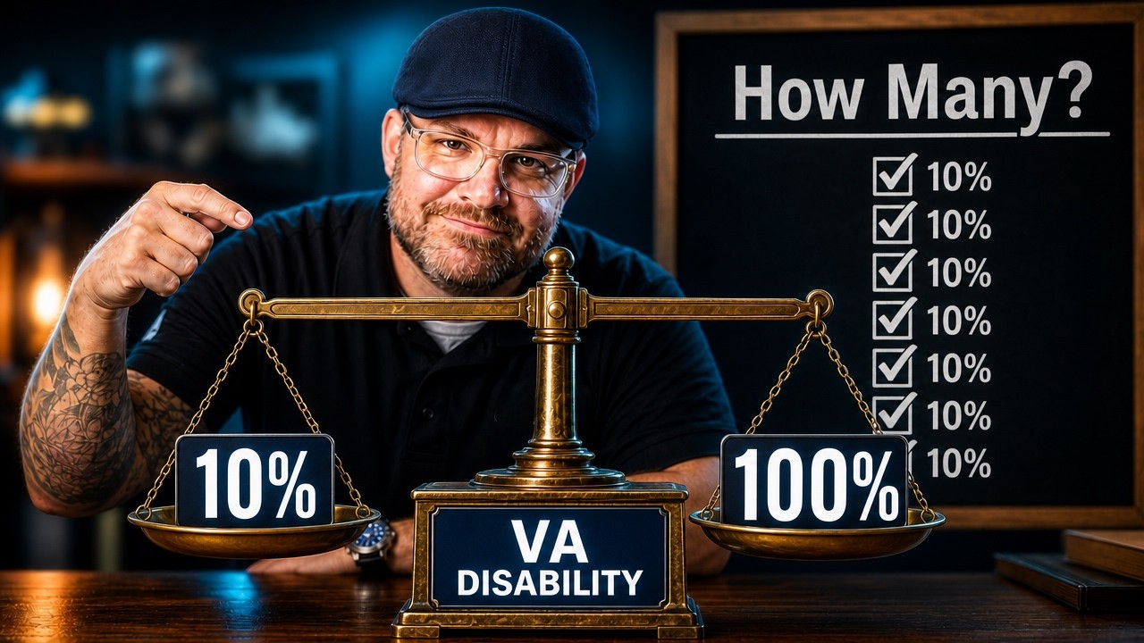 Может ли 10% инвалидности привести к 100%? | Инвалидность, связанная со службой в VA | Математика...