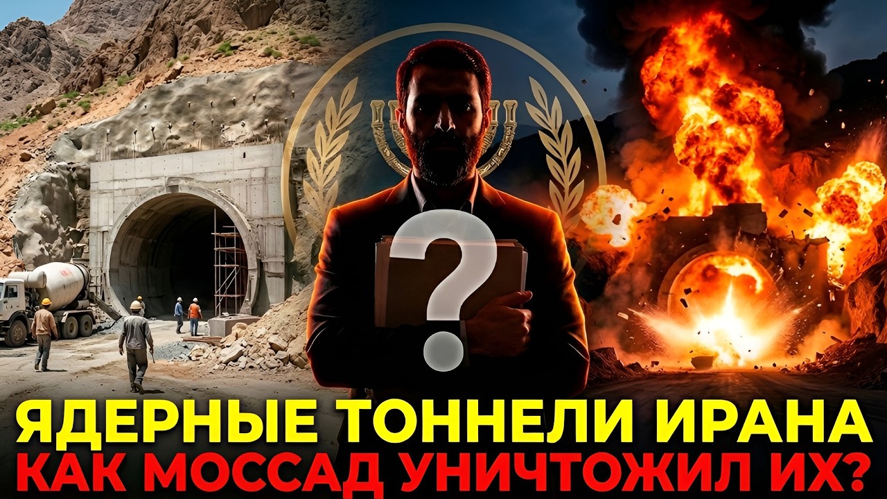 Как Моссад уничтожил 77% ядерных туннелей Ирана за считанные дни - после 10 лет слежки