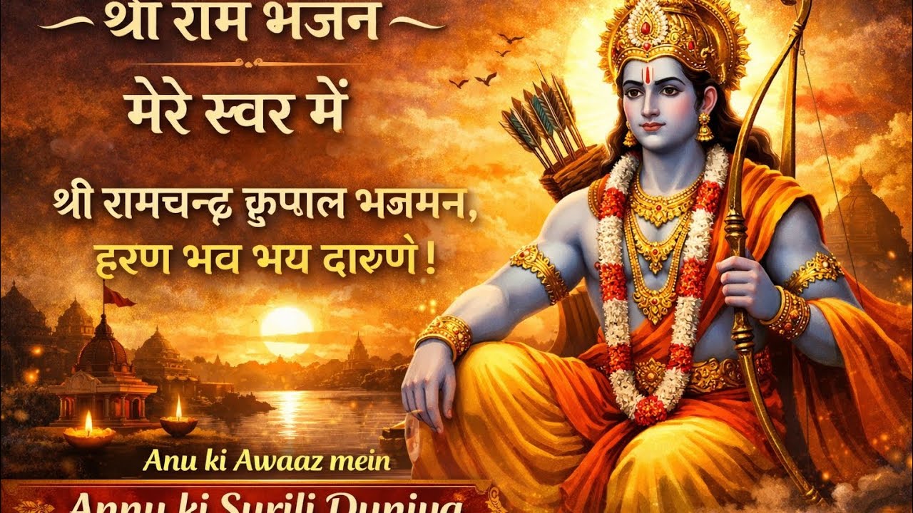 श्री रामचंद्र कृपालु भजमन |Annu Ki Awaaz Me #trendingvideo #viral #jaishreeram #rambhajan #ramstuti 