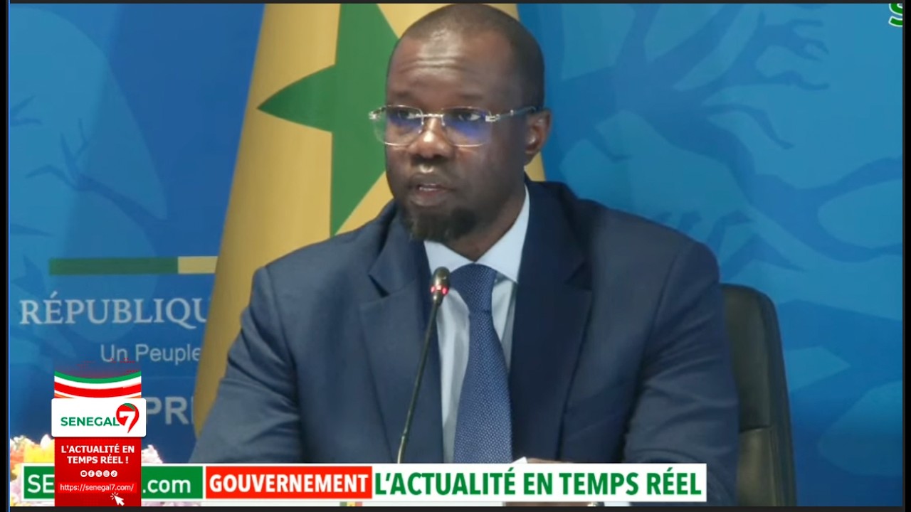🔴 Direct – PM Ousmane Sonko : Point de presse sur la renégociation des contrats