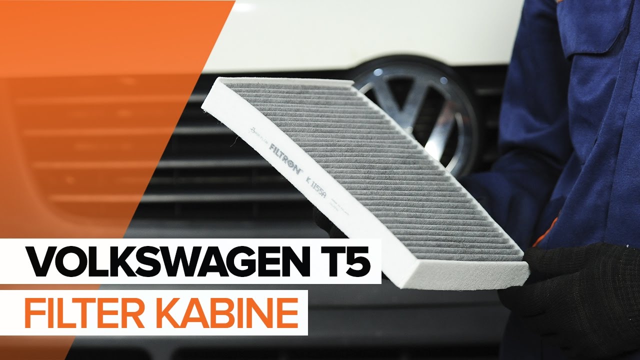 Kako zamenjati filter kabine na VOLKSWAGEN T5 VODIČ | AUTODOC