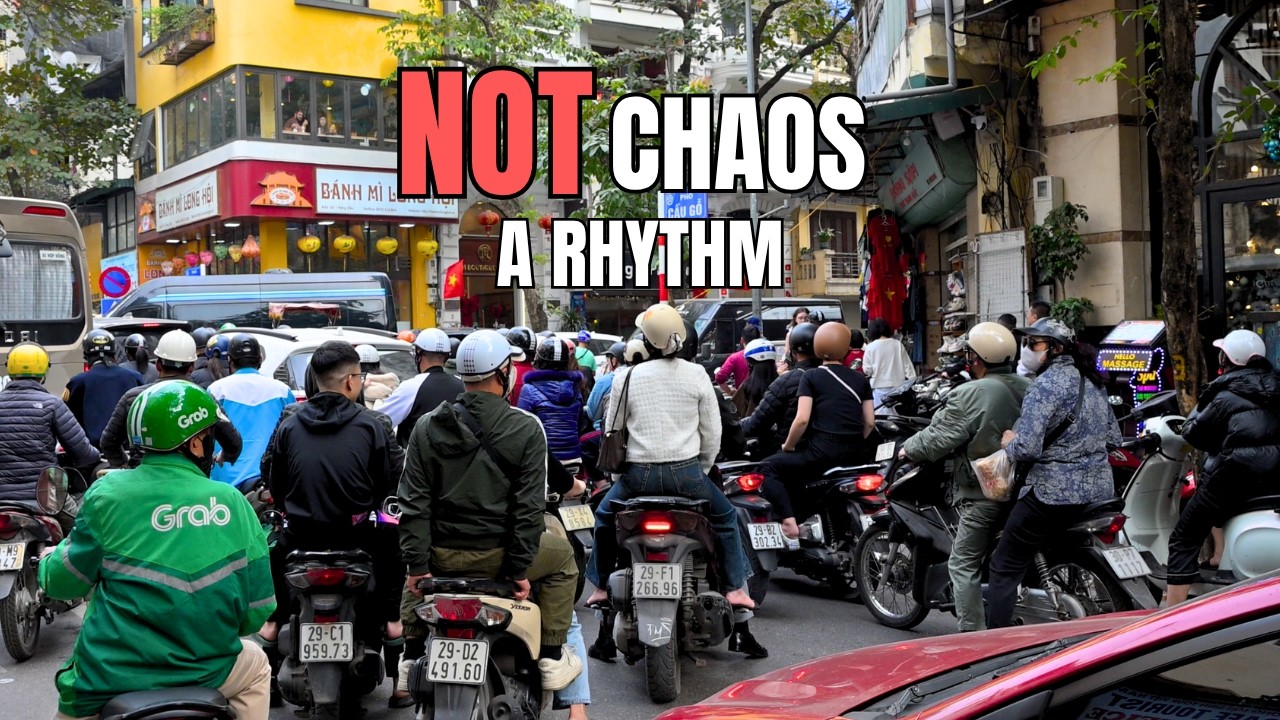 Hanoi Traffic | A Silent Journey Through Chaos