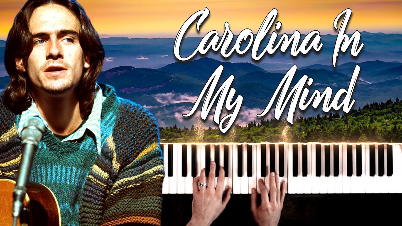 James Taylor - Carolina In My Mind | Piano Cover by The Chillest