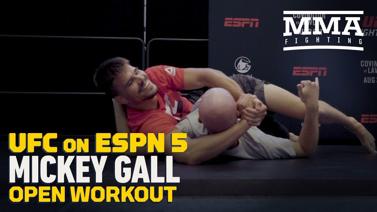 UFC on ESPN 5: Mickey Gall Open Workout Highlights - MMA Fighting