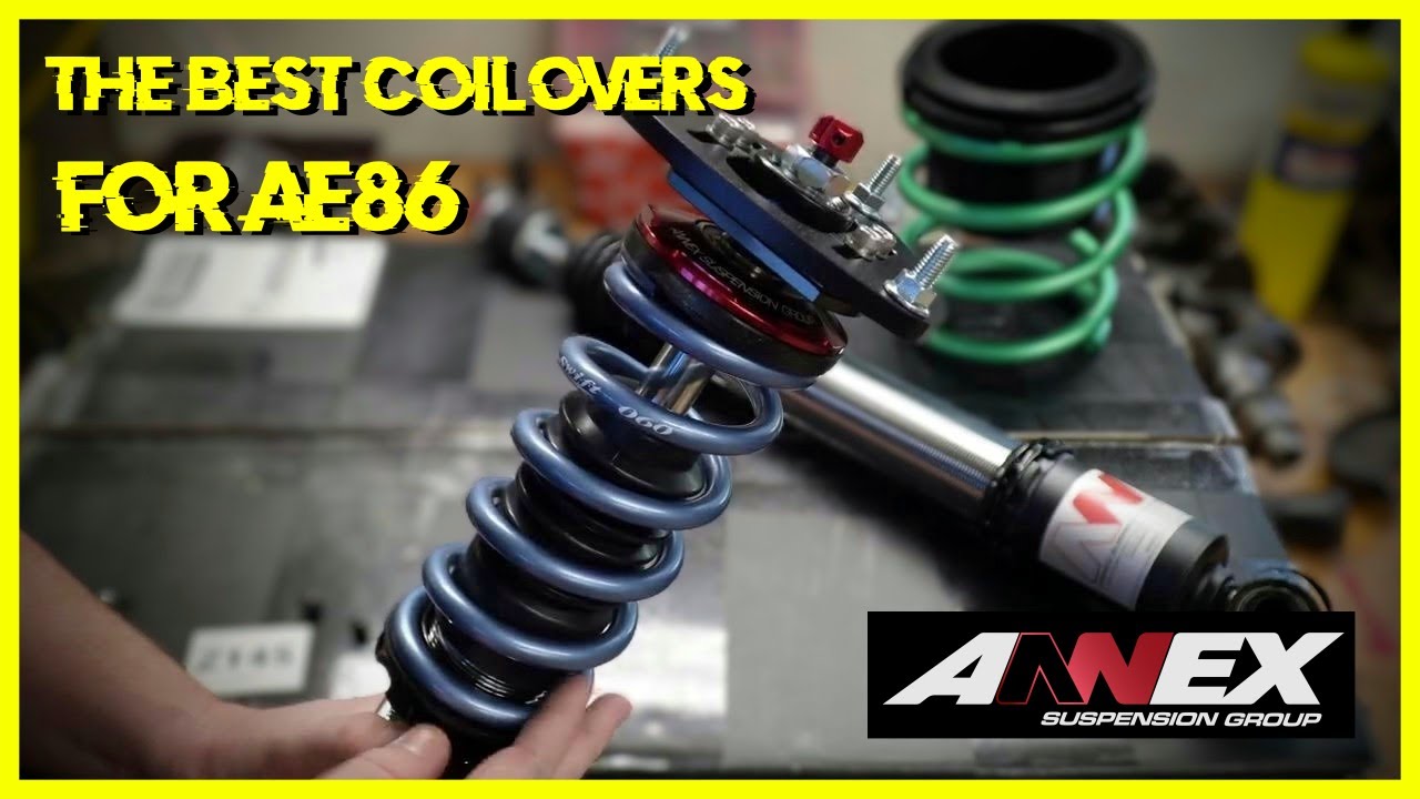 The BEST Coilovers for AE86 - WHY are these THE BEST - Unboxing and Overview ANNEX Coilovers!