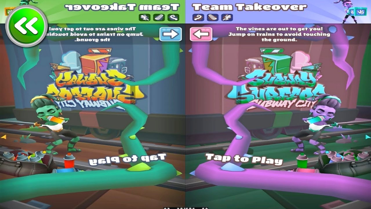 Subway Surfers - Plant Invasion - Moira - Reverse Colors Episode 543