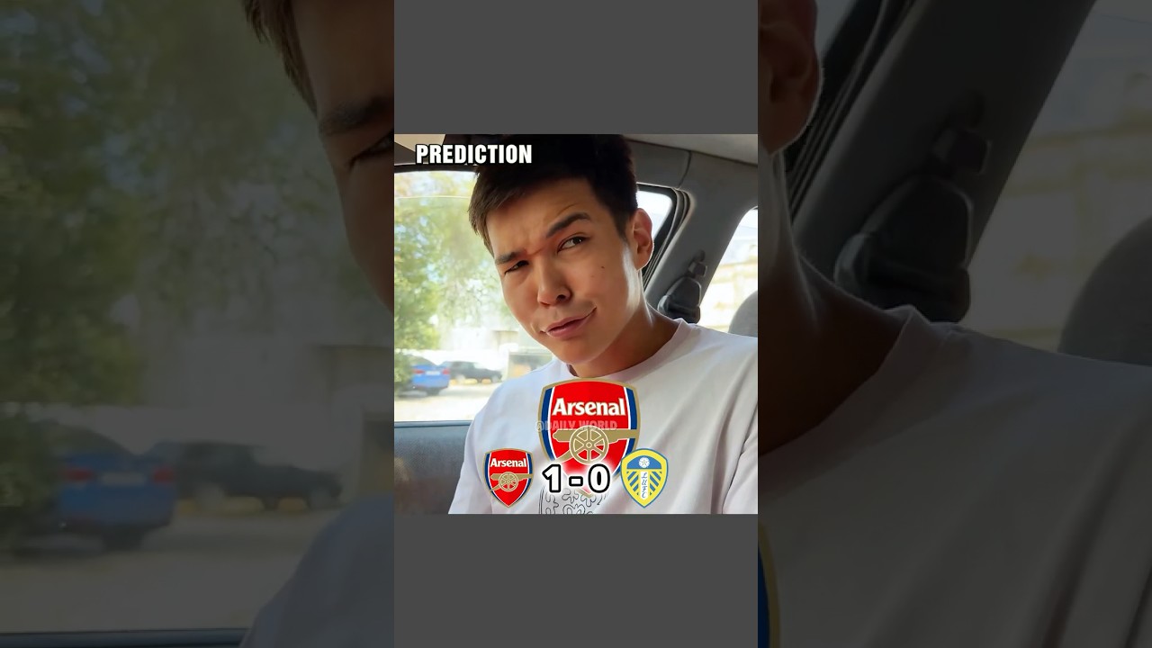 Arsenal vs Leeds: Can the Gunners Be Stopped? 🔥 #premierleague
