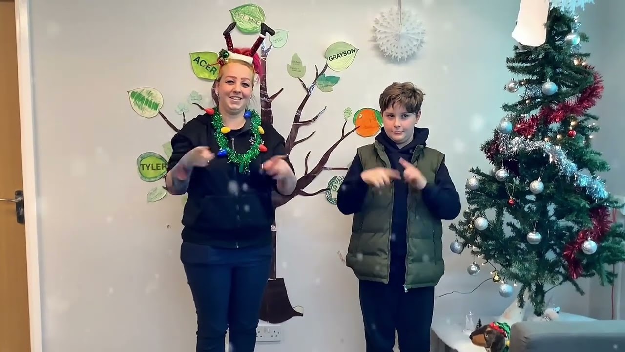 Makaton Christmas Video | I wish it could be Christmas