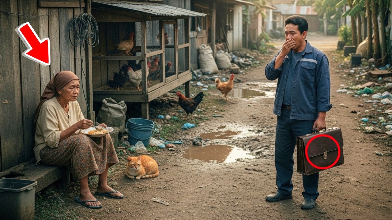 10 Tahun Kirim Miliaran dari Arab, Pas Pulang Ibuku Makan Tulang Sisa di Kandang Ayam… Aku Tak Kuat!
