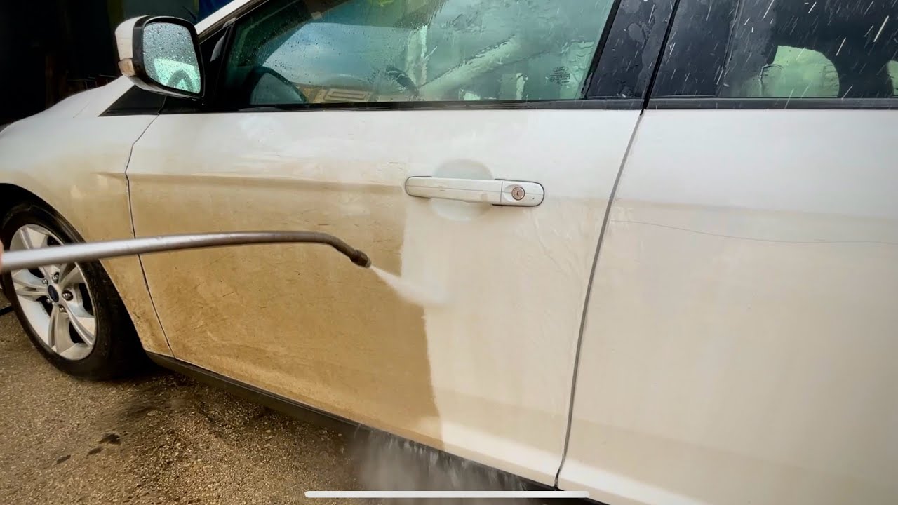 Невероятная очистка Ford Focus от грязи и пыли/Как помыть машину