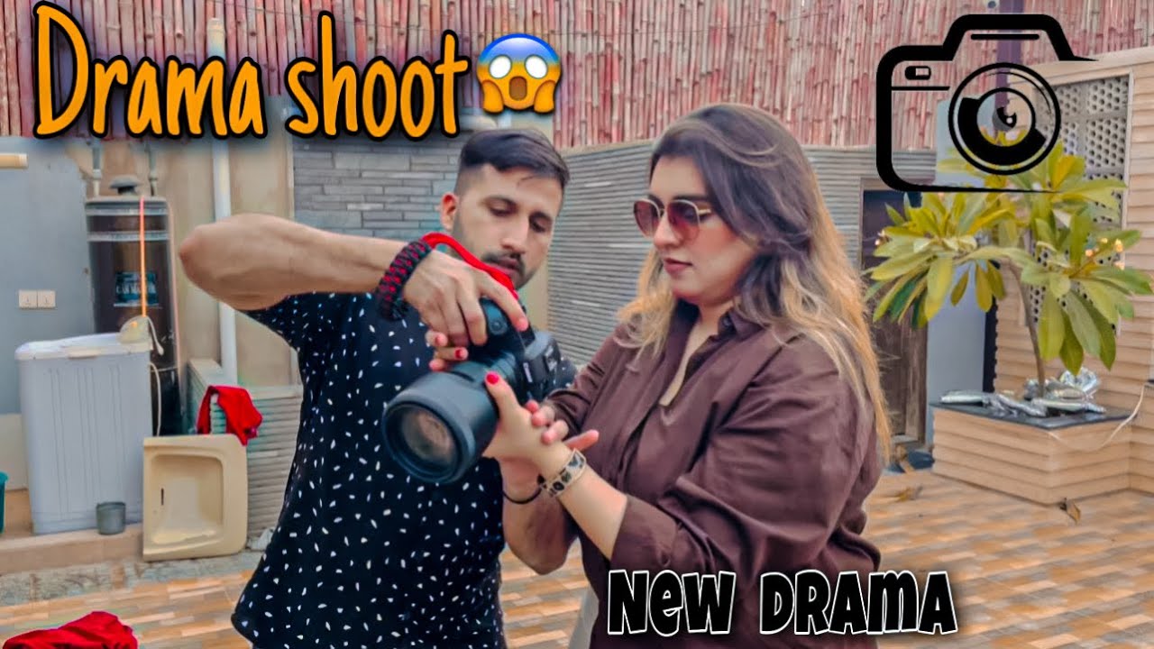 Shoot With Aqsa Jamali😱😍..New Drama Aqsa Jamali?🤔..Shakka Gya Mandi House😂#karachi #karachi