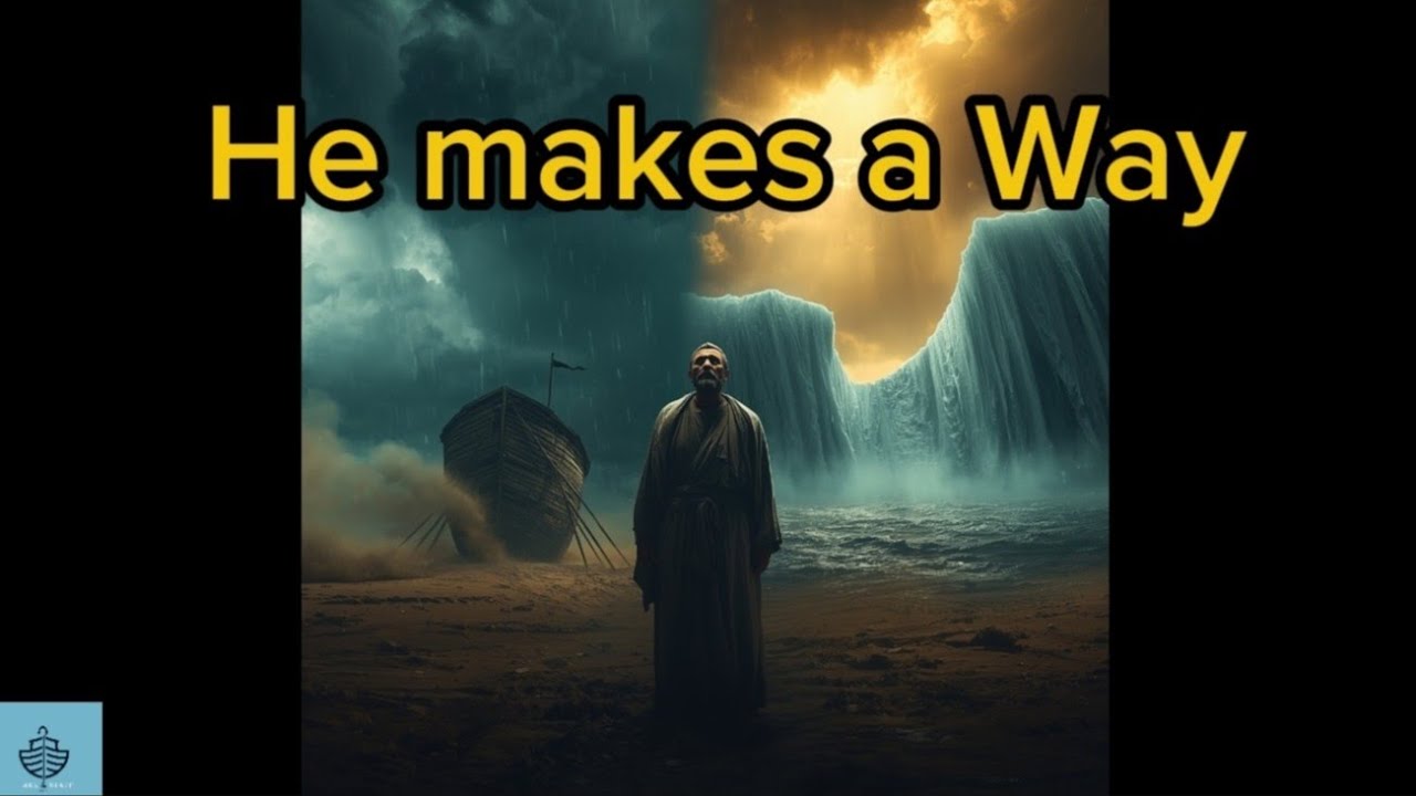 He Makes a Way 🙏 | Christian Worship Song 🎶 | Faith, Noah & Moses | Inspirational Gospel Music