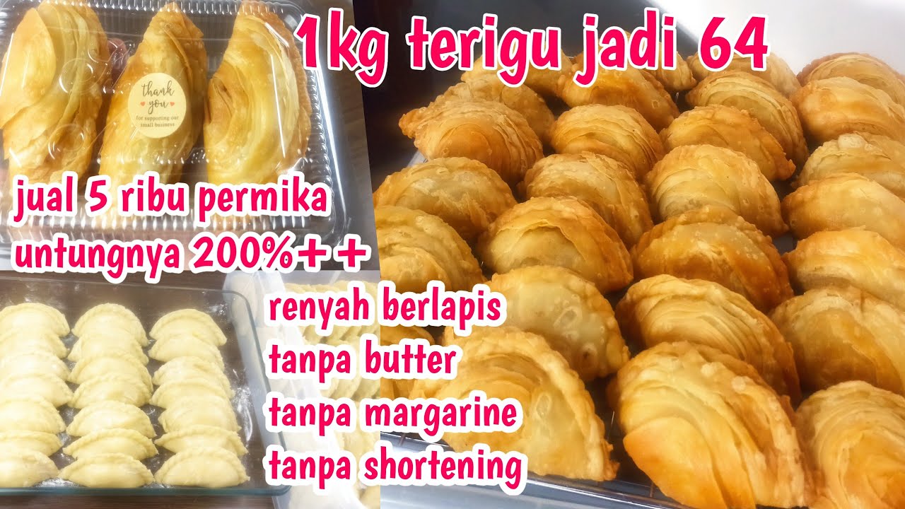 RESEP PASTEL KARIPAP UNTUK JUALAN ‼️RESEP PASTEL ISI KENTANG WORTEL