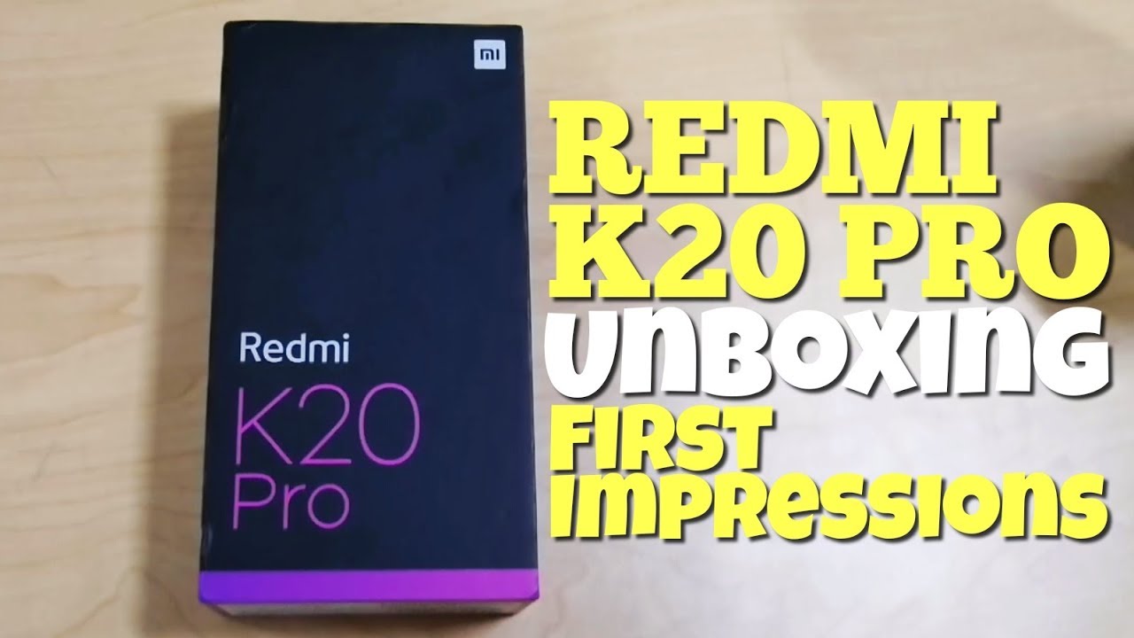 Xiaomi Redmi K20 Pro Unboxing, First Impressions Review (English)