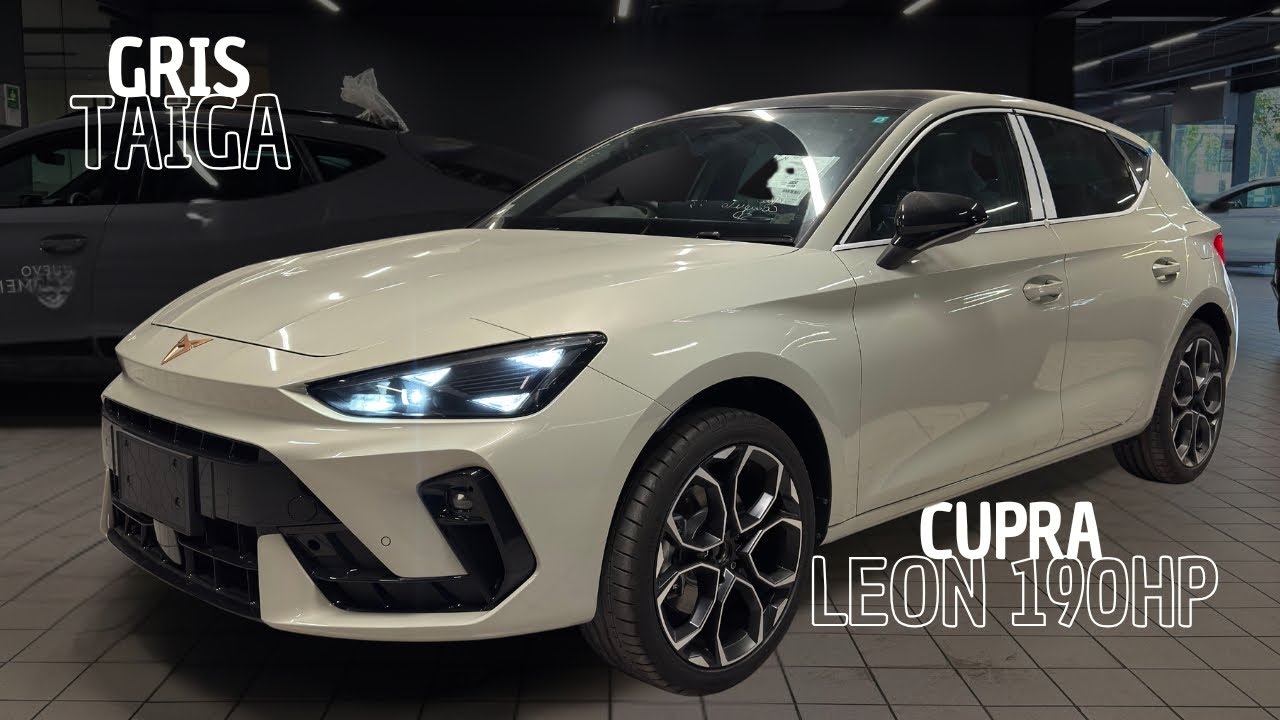 CUPRA LEON 190HP 2026 en Gris taiga #tuautoconquiroz 