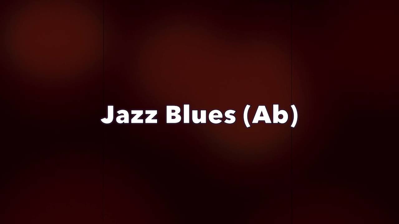 Jazz Blues Backing Track - Medium Swing (Ab)