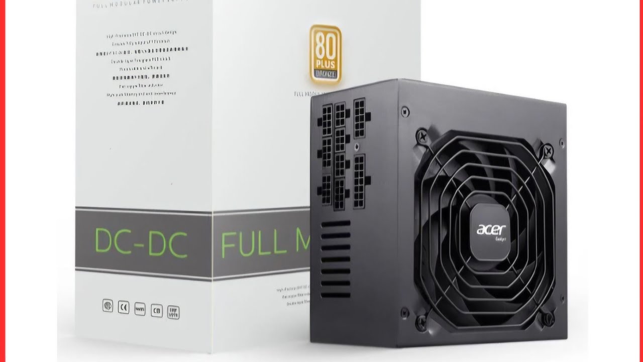UNBOXING ACER EMACHINES AC650W POWER SUPPLY