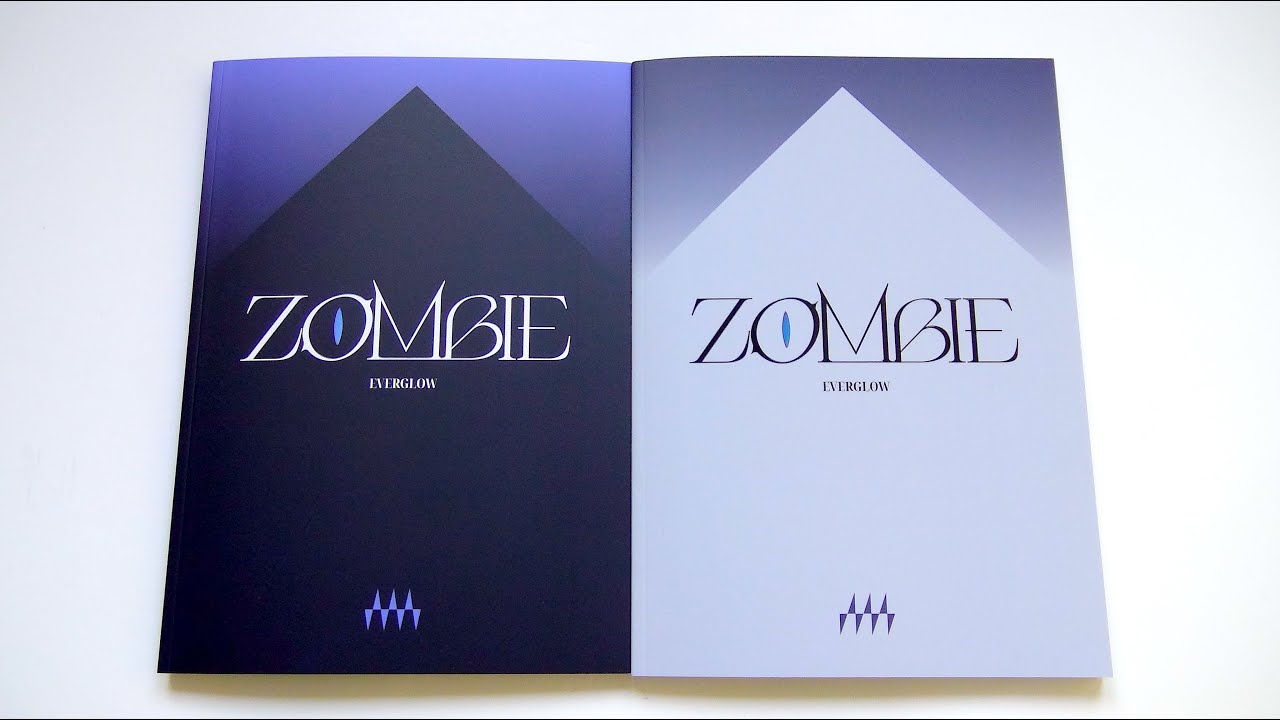 [ASMR] Unboxing Everglow 에버글로우 5th Single Album ZOMBIE (Both Editions)