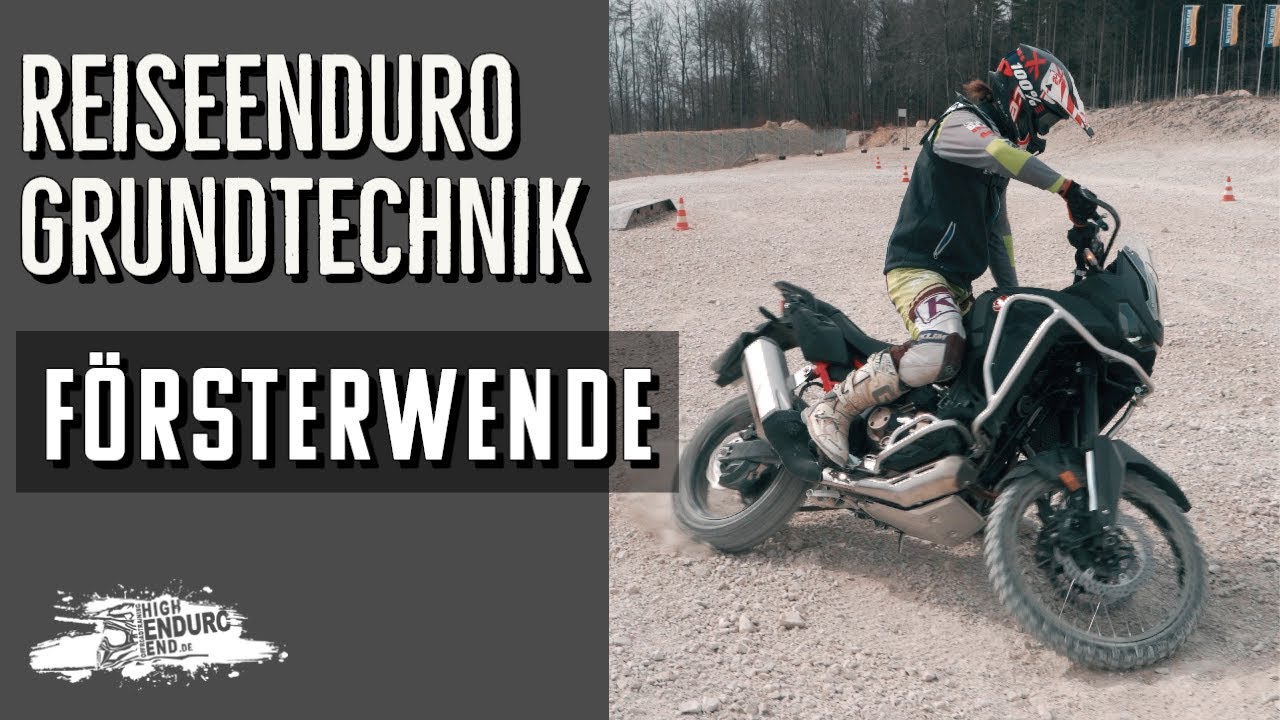 Reiseenduro Grundtechnik #4 - Försterwende