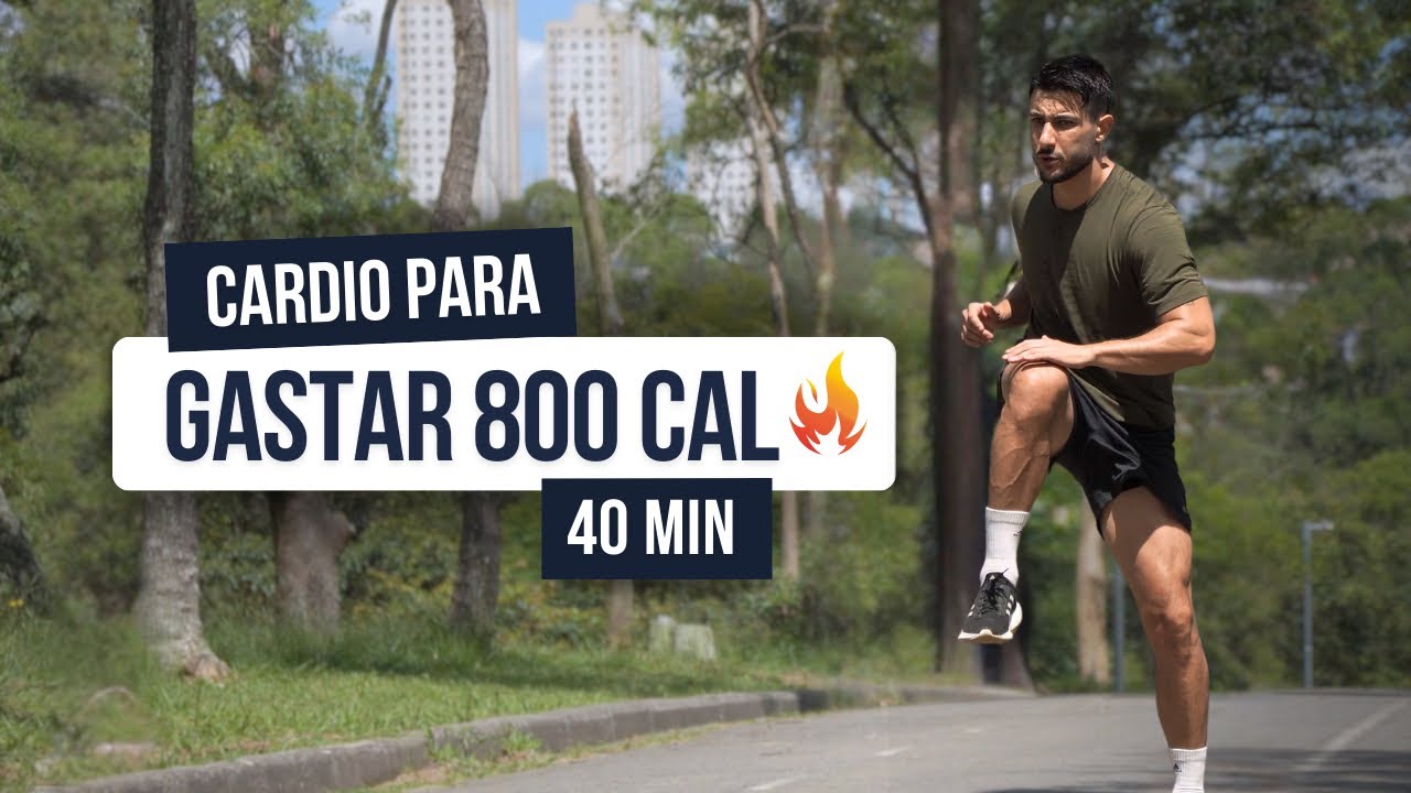Treino Hiit de 40 MIN para gastar 800 calorias - sem repetições, sem equipamentos (em casa)