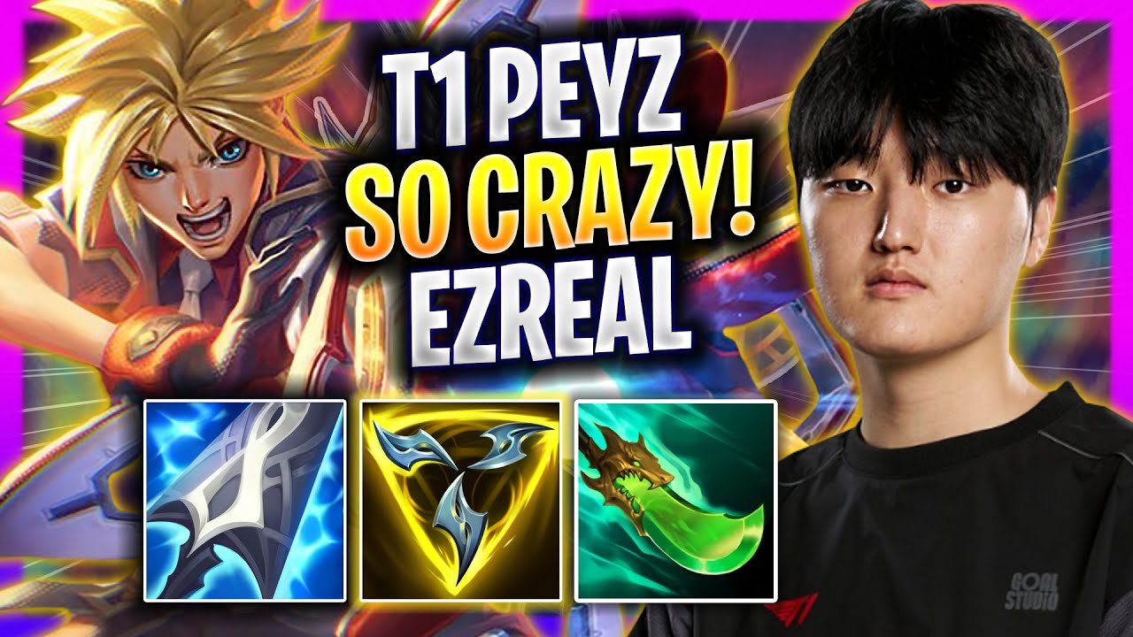 T1 PEYZ CRAZY GAME WITH EZREAL! - T1 Peyz Plays Ezreal ADC vs Kai'sa! | Season 2026