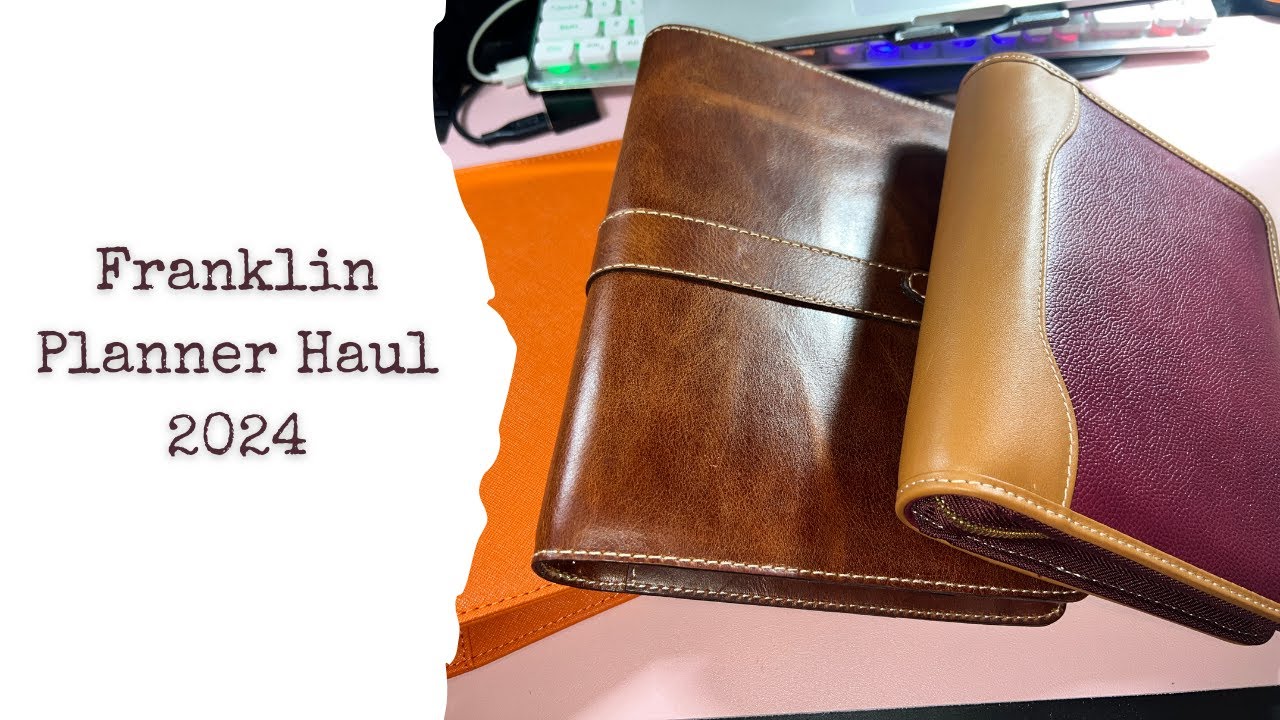 Franklin Planner Haul 2024 || All New Products I've Never Had Before!