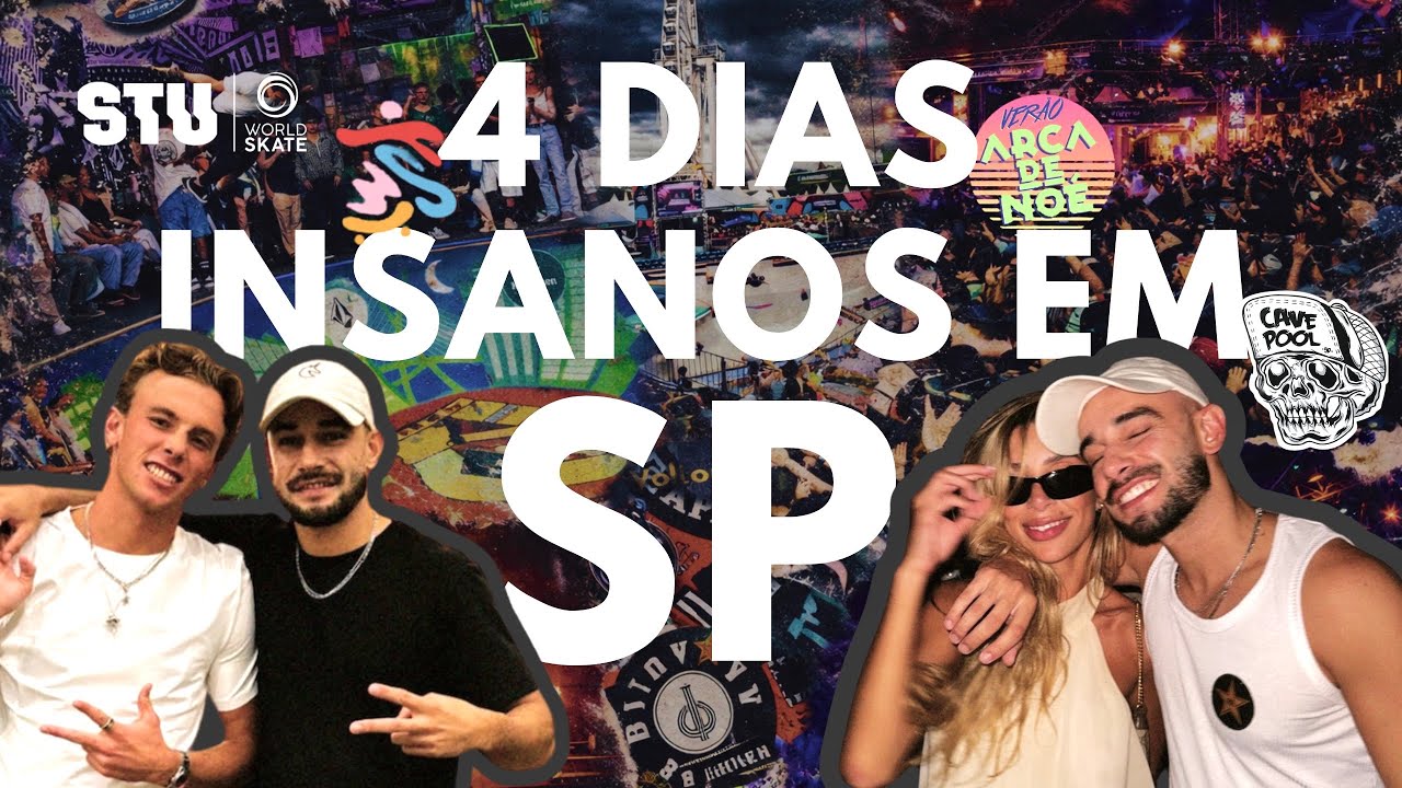 4 dias em São Paulo: STU, Arca de Noé e a volta à Cave Pool