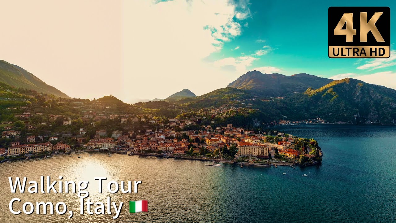 Como, Italy 🇮🇹- Walking Tour - [4K UHD] [Immersive Audio]