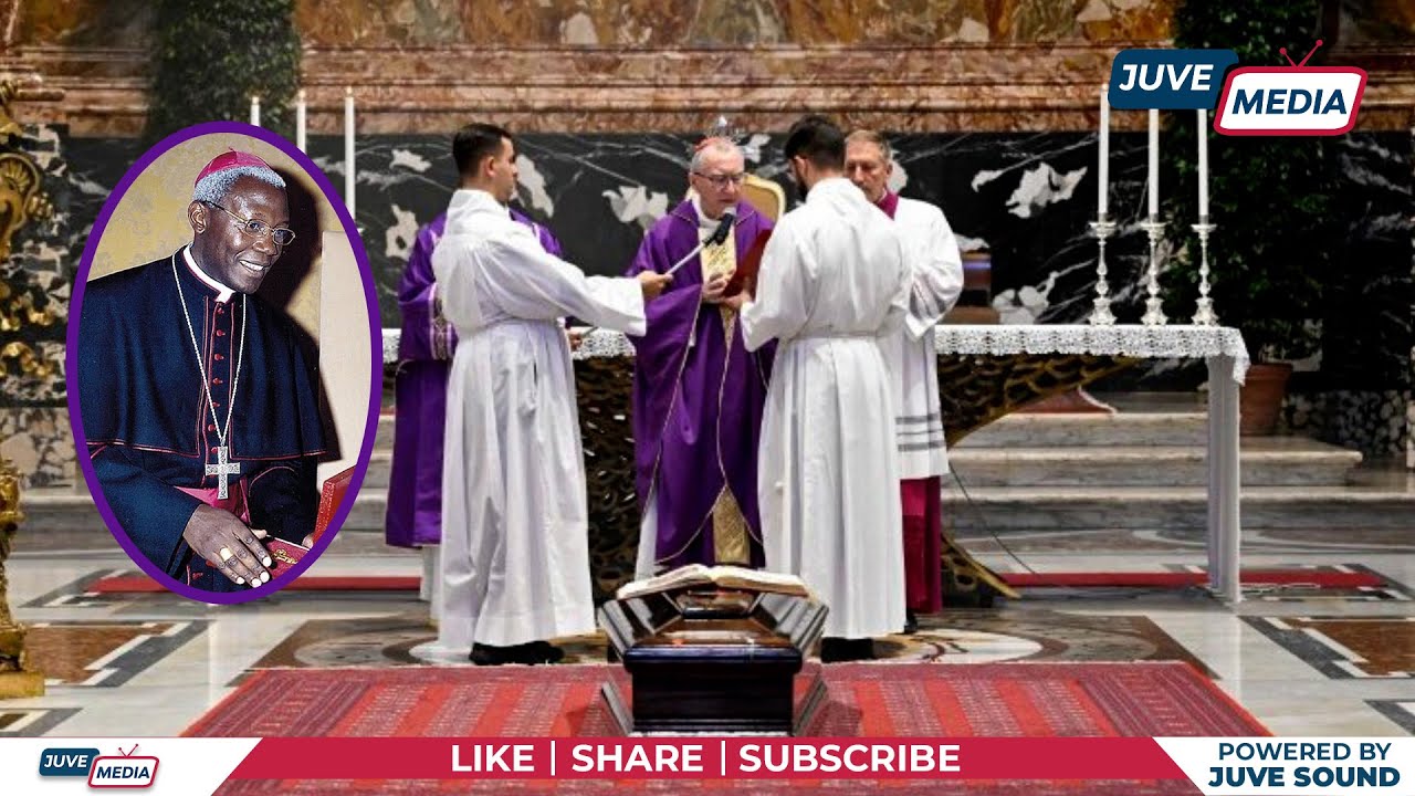 KARDINALI PIETRO PAROLIN AONGOZA MISA YA KUMUAGA MAREHEMU ASKOFU MKUU NOVATUS RUGAMBWA
