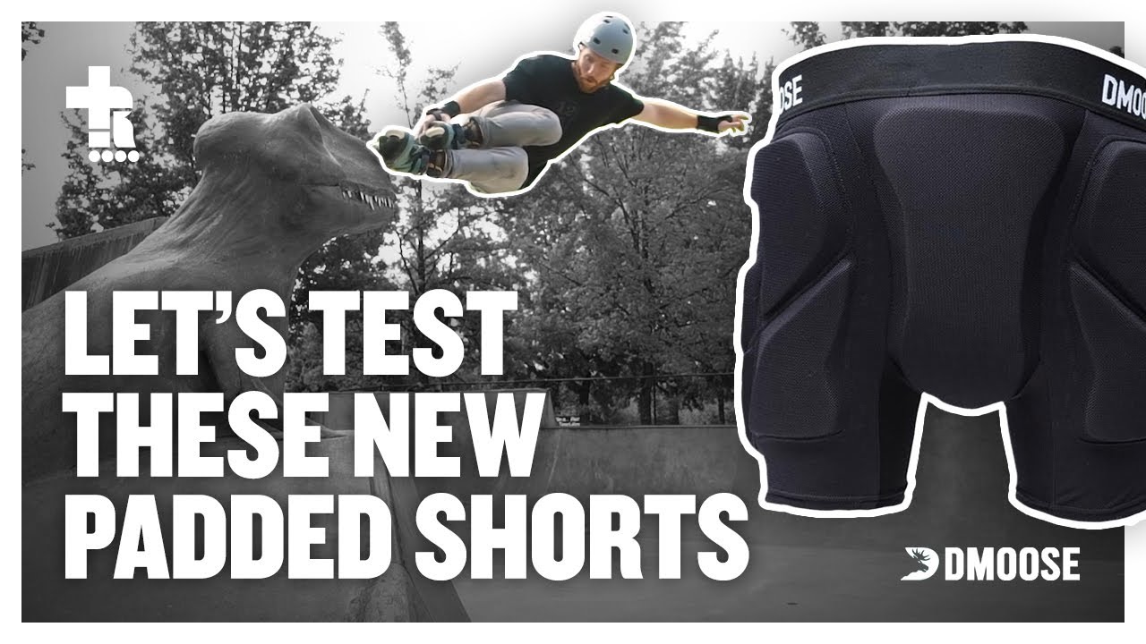 DMoose Padded Shorts Review | Tigard, Oregon Skatepark | Aggressive Inline Skating