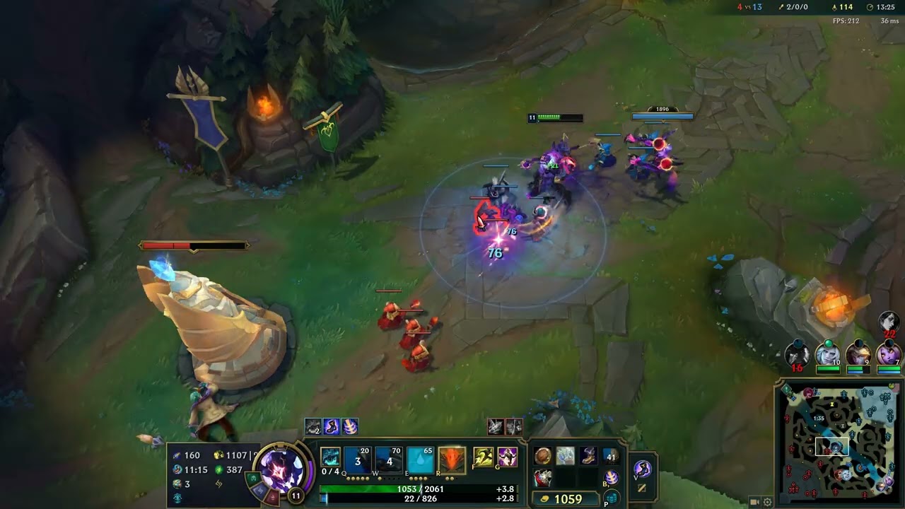 League of Legends yorick mid vs hwei