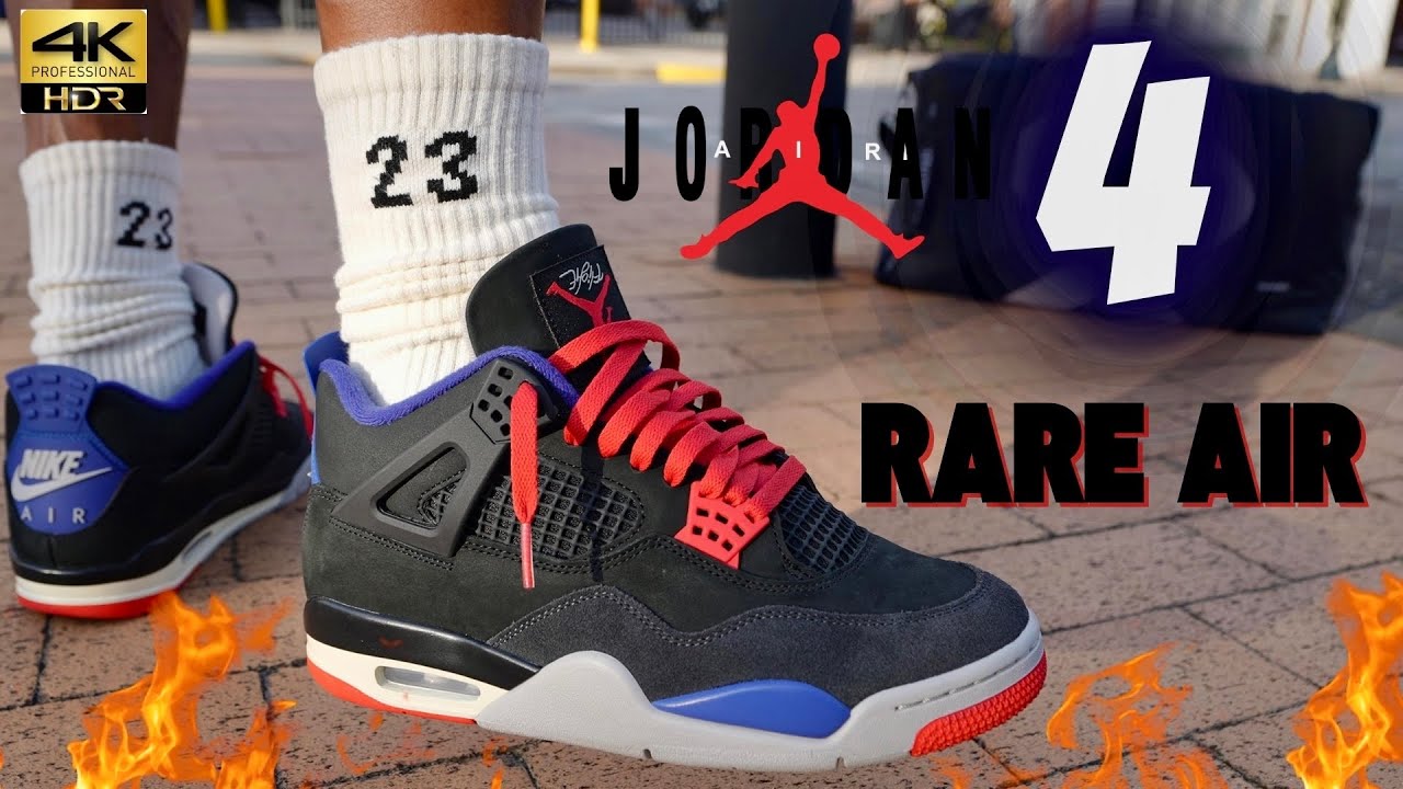 WILL PEOPLE REGRET MISSING OUT ON THE JORDAN 4 RARE AIR?? DETAILED REVIEW & ON FEET W/ LACE SWAPS!!